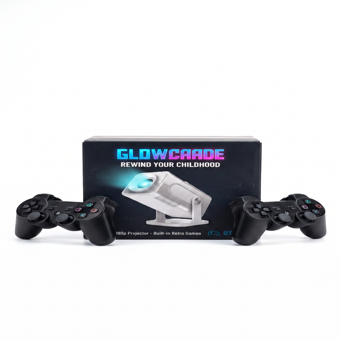 Glowcade Retro Arcade Projector